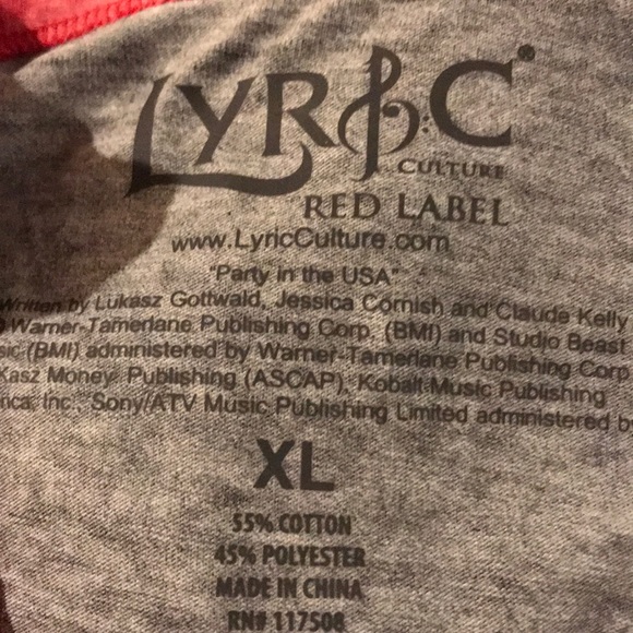 NWT Lyric Red Label Party in the USA 🇺🇸 medium - Picture 6 of 6
